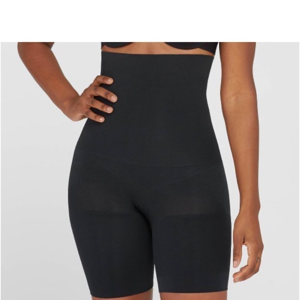 Assets By Spanx Remarkable Results High-Waist Mid-Thigh Shaper